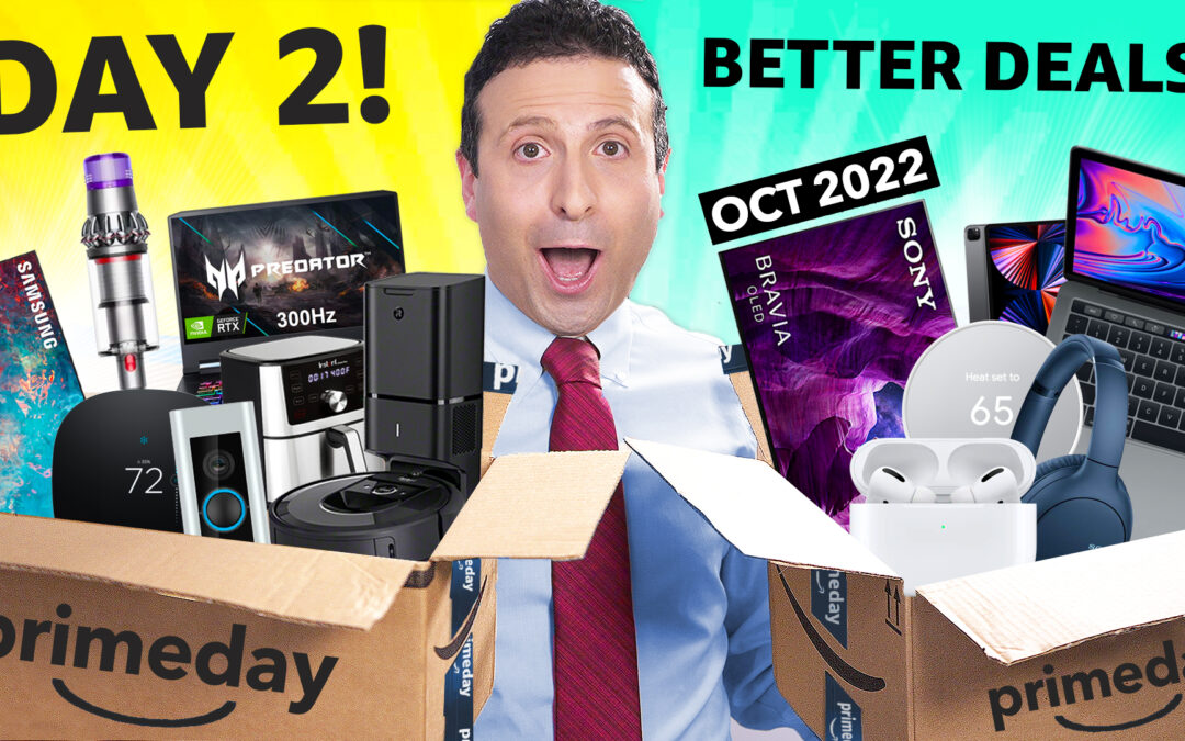 NEW Amazon Prime Day October 2022 Deals – DAY TWO (List Updates Hourly)